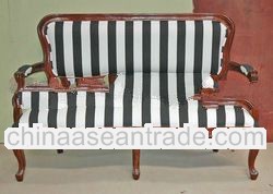 Chateau Wooden Sofa Chair 2 Seats