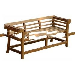 Teak Patio Furniture - Wembley Bench 150 Cm Low Back