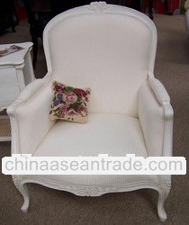 Arch back wing chair