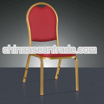 used stackable aluminum hotel banquet chair/hotel dining chairs/used hotel furniture banquet chairs(