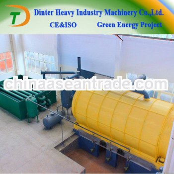 used tire pyrolysis plant made in china Dinter Brand