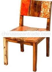 CHAIR MADE OF OLD BOAT WOOD BWC23