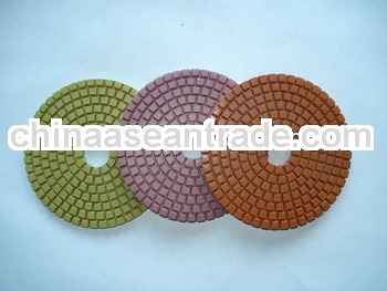 various color granite diamond polishing pads for rough and fine polishing