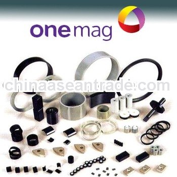 various shapes of injection bonded magnets for motors