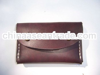 vintage style design pu leather card bag/ card holder