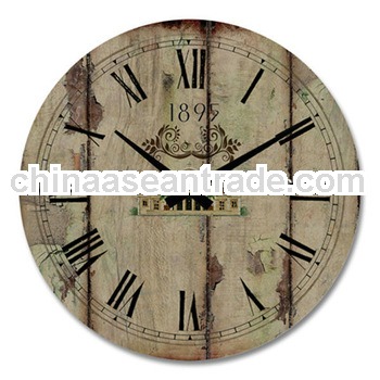vintage wall clock for home docoration