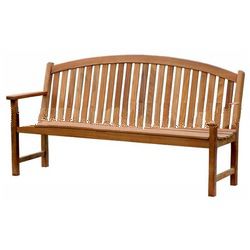 Teak Patio Furniture - Bow Back Bench 180 Cm
