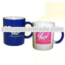 color ceramic mug