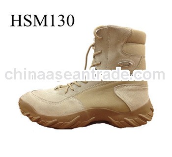 warriors outdoor training 6inch suede leather tactical boots desert color