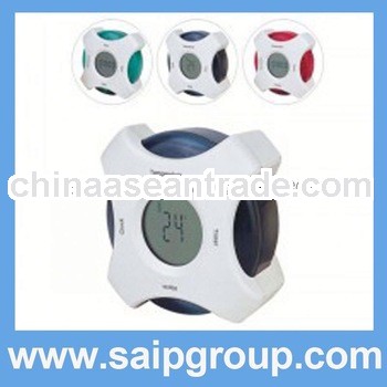 water power product clock radio controlled clock