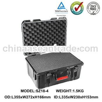 watertight dustproof and crushproof safety plastic equipment case