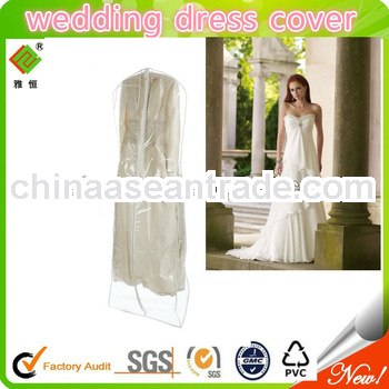 wedding dress covers , transparent bridal dress bags YH-564