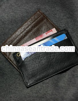 wholesale leather card holder case cover for credit cards and bank cards