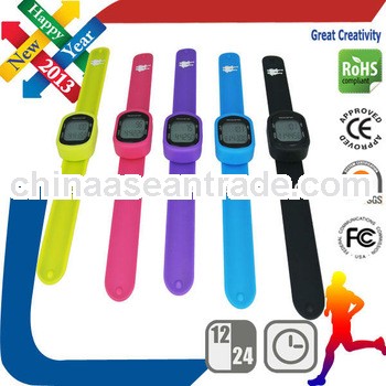 wrist watch pedometer Digital Fitness with Usb fitbit flex made in china