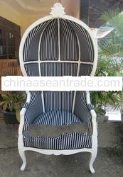 French Canopy Chairs - Upholstered Jepara Furniture