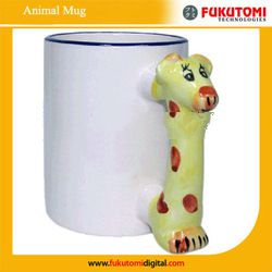 Sublimation animal mugs,sublimation 11oz animal mugs,heat transfer animal mugs,sublimation mug.
