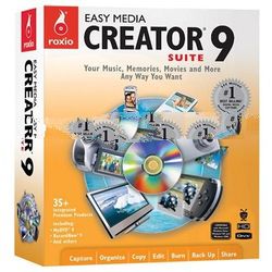 Roxio Easy Media Creator 9 Software