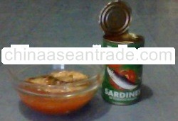 Sardines in can (Natural and Spicy)