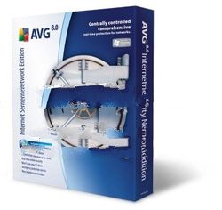 AVG Internet Security Network Edition software 100 Computers 2 Years