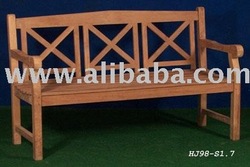 teak garden furniture - bench HJ98-S1.7