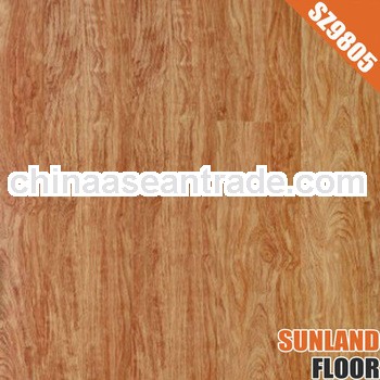 yellow color laminate floor SZ9805 laminated flooring 8 mm made in china