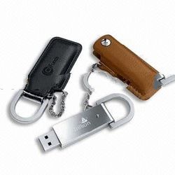 Leather USB Stick with All kinds of Customzised Logo