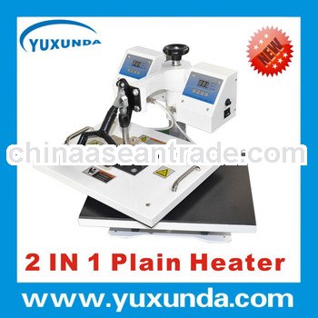 yuxunda new launched 9 in 1 heat transfer machine with double heating mats