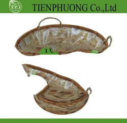 Bamboo product with net, bamboo handicraft basket