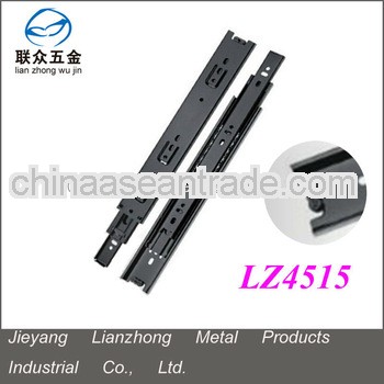 zinc-plated full extension ball bearing drawer channel